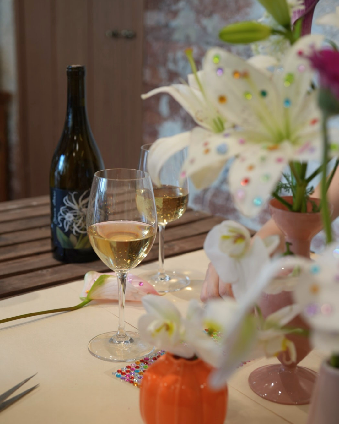 Azalea Alfresco | Wine, Wildflowers & Cluster Jars