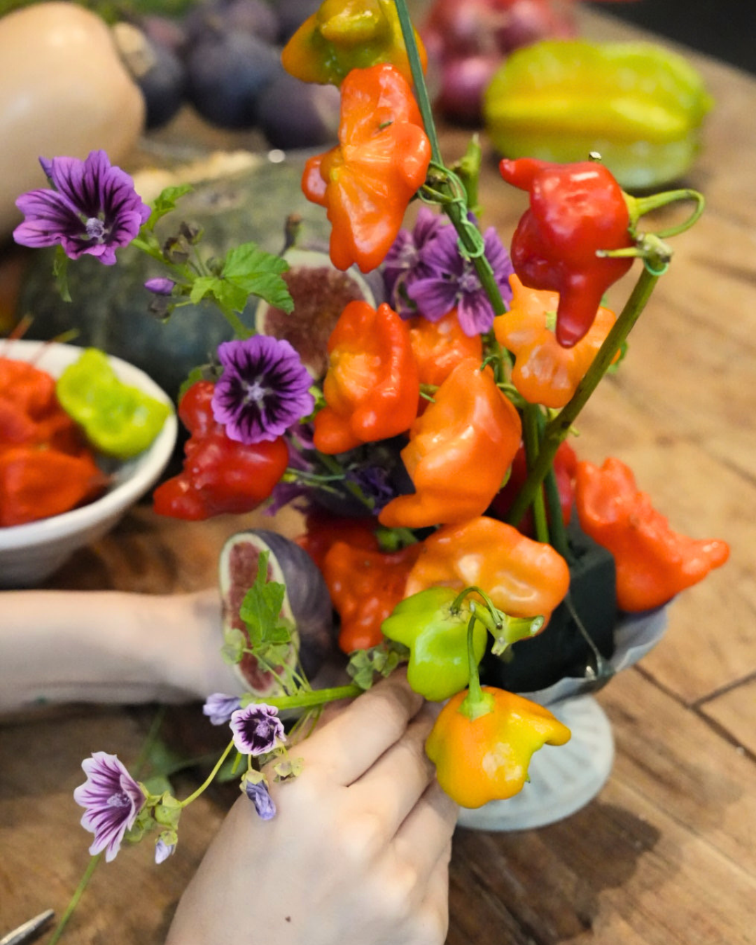 Bloom & Bounty | Structural Composition: Fruit and Flower - Fall Edition