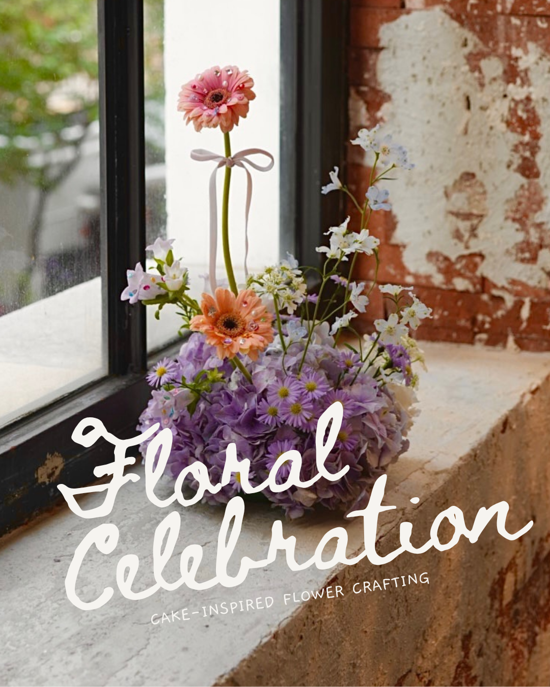 Floral Celebration | Cake-Inspired Flower Crafting