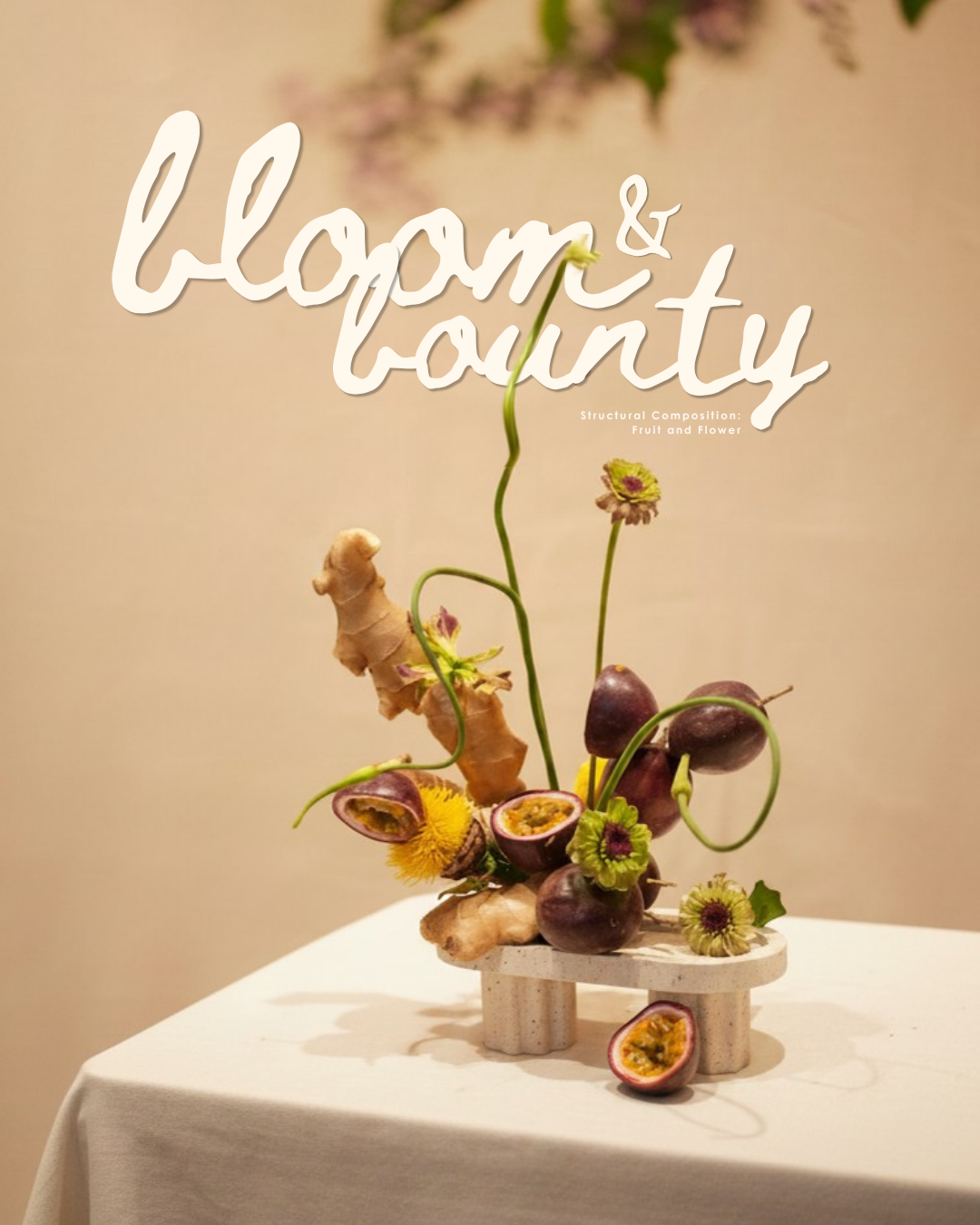 Bloom & Bounty | Structural Composition: Fruit and Flower